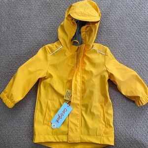 Toddler Boy Yellow Raincoat
